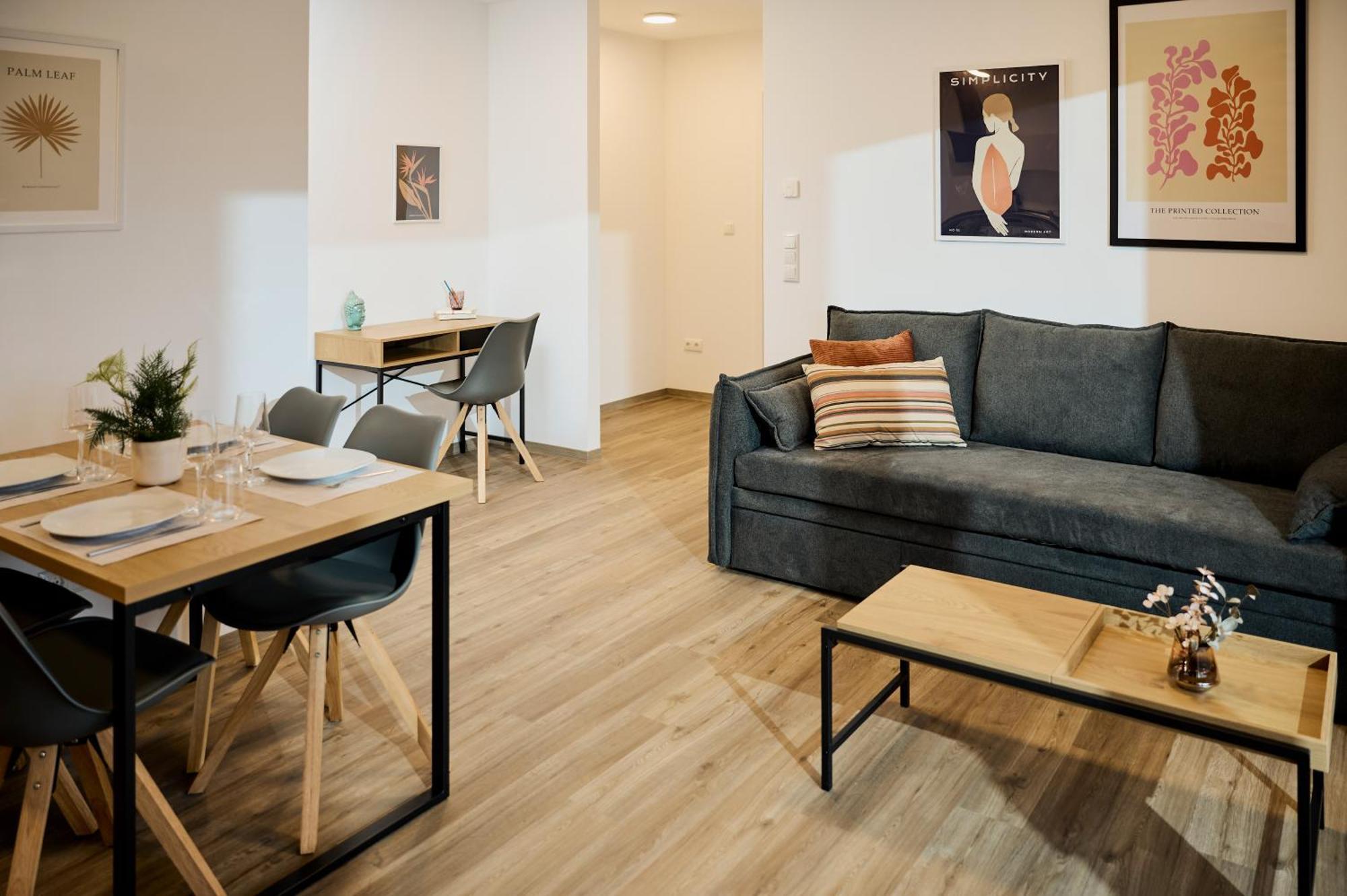 Moderne Apartments Mit Highspeed-Wlan Und Gratis-Tiefgarage Ihr Perfekter Rueckzugsort Nahe Dem Zentrum Und Der Therme I Barrierearm Bad Kissingen Exterior foto